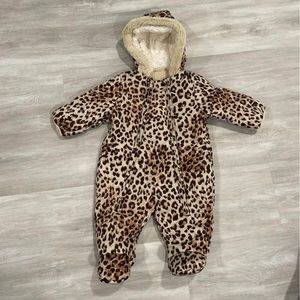 Baby girl snow suit